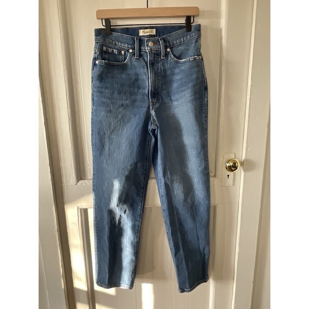 Madewell Jeans Womens Sz 28 Perfect Vintage Straight Leg High Rise Classic Fit